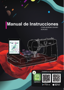Manual de uso Alfa Duo Maquina de bordar