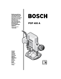 Bruksanvisning Bosch POF 400 A Overfres