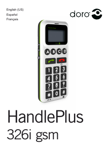 Manual Doro 326i HandlePlus Mobile Phone