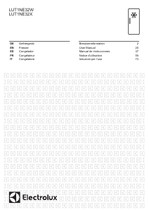 Bedienungsanleitung Electrolux LUT1NE32W Gefrierschrank