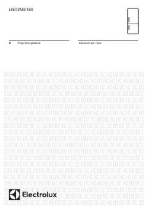 Manuale Electrolux LNG7ME18S Frigorifero-congelatore