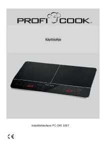 Käyttöohje Proficook PC-DKI 1067 Keittotaso