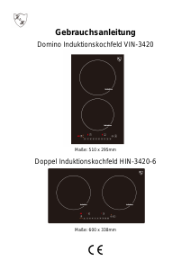 Bedienungsanleitung K&H VIN-3420 Kochfeld