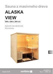 Návod Sentiotec Alaska View Sauna