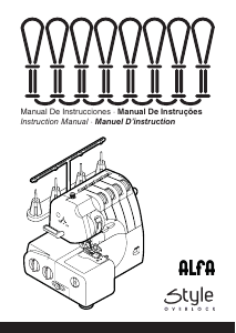 Handleiding Alfa 8708 Naaimachine