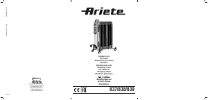 Bedienungsanleitung Ariete 838 Heizgerät