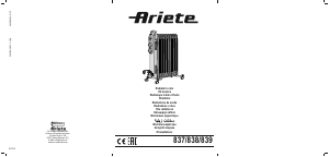 Bedienungsanleitung Ariete 837 Heizgerät