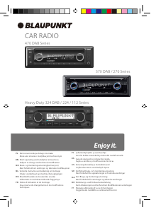 Bruksanvisning Blaupunkt Skagen 370 DAB BT Bilradio