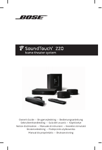 Bedienungsanleitung Bose SoundTouch 220 Heimkinosystem