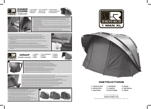 Manual FOX R Series 1 Man XL Tent