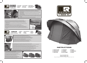 Handleiding FOX R Series 1 Man XL Tent