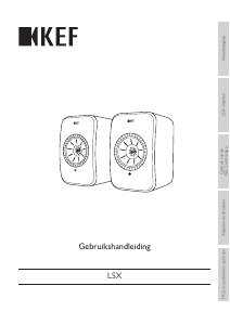 Handleiding KEF LSX Luidspreker