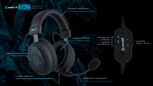 Manual de uso Newskill NS-HS-HYDRA Headset