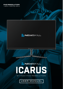 Manuale Newskill NS-ICARUS-IC27F6-V2P Monitor LED