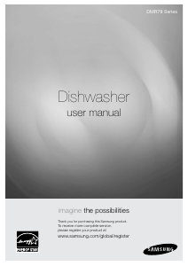 Handleiding Samsung DMR78AHS Vaatwasser