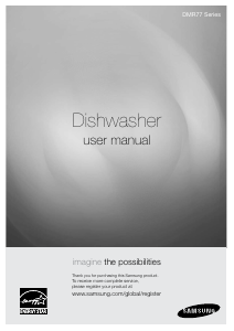 Handleiding Samsung DMR77LHB/XAC Vaatwasser