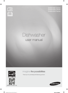 Mode d’emploi Samsung DW80H9970MO Lave-vaisselle