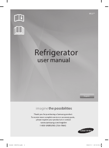 Mode d’emploi Samsung RL220NCTABC/AA Réfrigérateur combiné