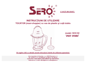 Manual Sero SCH 02 Valso Double Aparat de maruntit