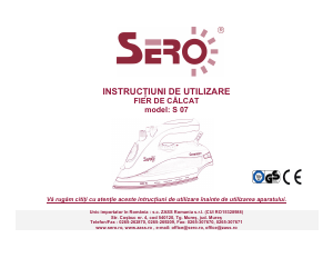 Manual Sero S 07 Fier de călcat