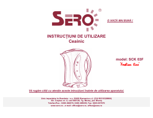 Manual Sero SCK 03F Fashion Line Fierbător