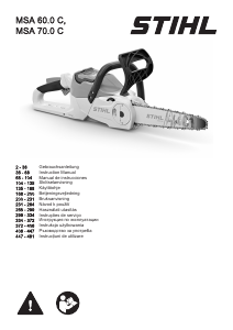 Manual Stihl MSA 60 C-B Chainsaw