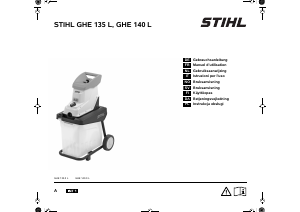 Bruksanvisning Stihl GHE 140 L Kompostkvern