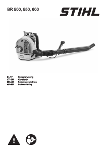 Bruksanvisning Stihl BR 600 Lövblåsare
