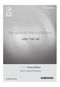Manual Samsung WT12J4230MB/YL Washing Machine