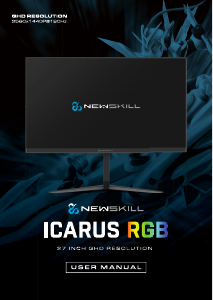 Manuale Newskill NS-ICARUS-IC27Q8-FI Monitor LED