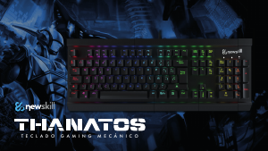 Manual de uso Newskill NS-KB-THANATOS Teclado