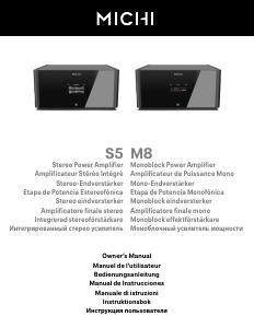 Bedienungsanleitung Michi M5 Verstärker