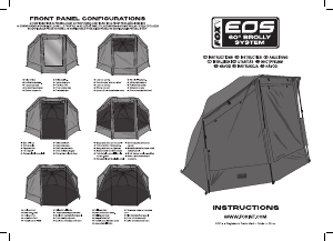 Handleiding FOX EOS 60 Brolly Tent