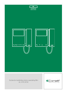 Handleiding Comelit 6700W Intercomsysteem