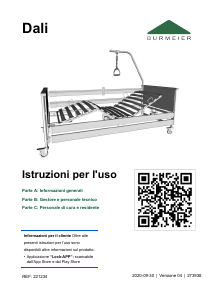 Manuale Burmeier Dali Letto di ospedale