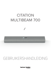 Handleiding Harman Kardon Citation MultiBeam 700 Luidspreker