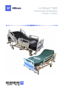 Mode d’emploi Hillrom LI900B3 Lit d’hôpital