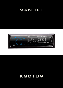 Mode d’emploi Continental Edison KSC109 Autoradio