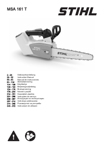 Manual Stihl MSA 161 T Chainsaw