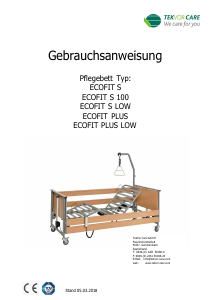 Bedienungsanleitung TekVor ECOFIT S Krankenbett