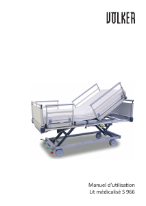 Mode d’emploi Völker S 966 Lit d’hôpital
