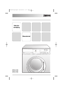 Handleiding Zanussi ZWG 6165 Wasmachine