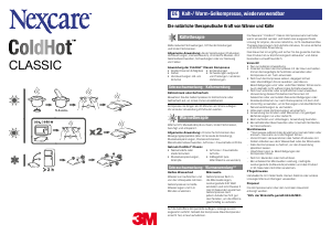 Bedienungsanleitung 3M Nexcare ColdHot Classic Wärmflasche