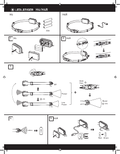 Bedienungsanleitung Led Lenser H4 Taschenlampe
