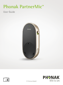 Handleiding Phonak PartnerMic Microfoon
