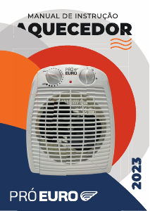 Manual Pró Euro AQ-0123-127-001 Aquecedor