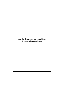 Mode d’emploi Cobal COB1003 Lave-linge
