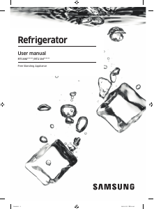 Mode d’emploi Samsung RT18M6213SG Réfrigérateur combiné