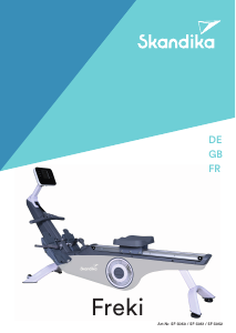 Manual Skandika SF-3051 Freki Rowing Machine