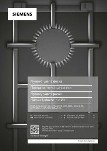 Priročnik Siemens EC6A5PB90M Grelna plošča